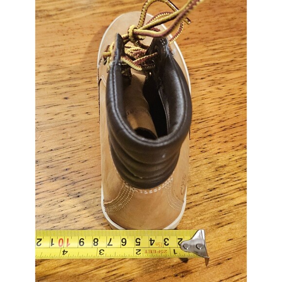 Timberland Boots Dausette Sneaker Boots in Wheat Nubuck Leather Womens Size 6 - Picture 11 of 11